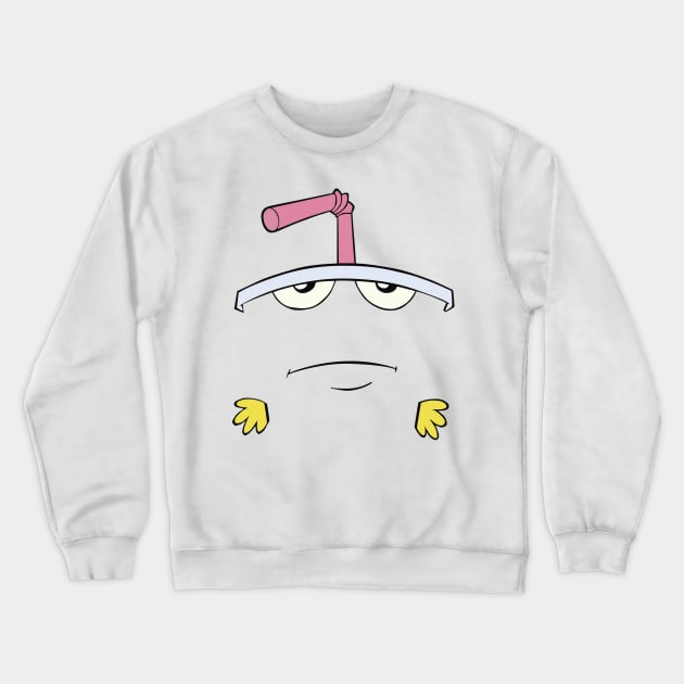 Aqua Teen Hunger Force - Master Shake Crewneck Sweatshirt by Reds94